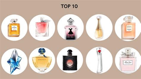 10 meilleurs parfums femme